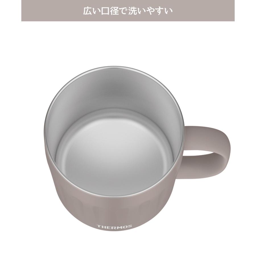 サーモス 真空断熱マグカップ 450ml JTA-450 | THERMOS 保温 保冷 ステンレス 魔法びん 構造 食洗機 対応 フタ付き 大容量 マグ カップ ふ |  | 04