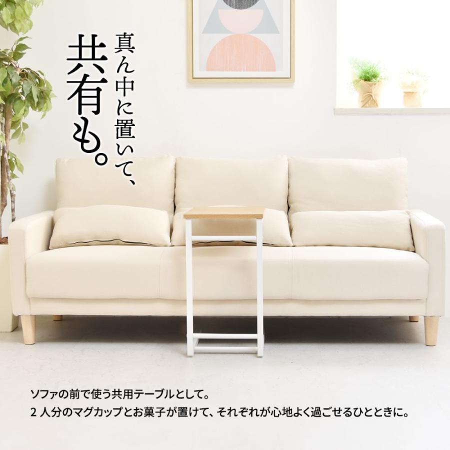 F2304　サイドテーブル　 シンプルデザイン サイドテーブル Nid 組立式 NIST0205 BBファニシング