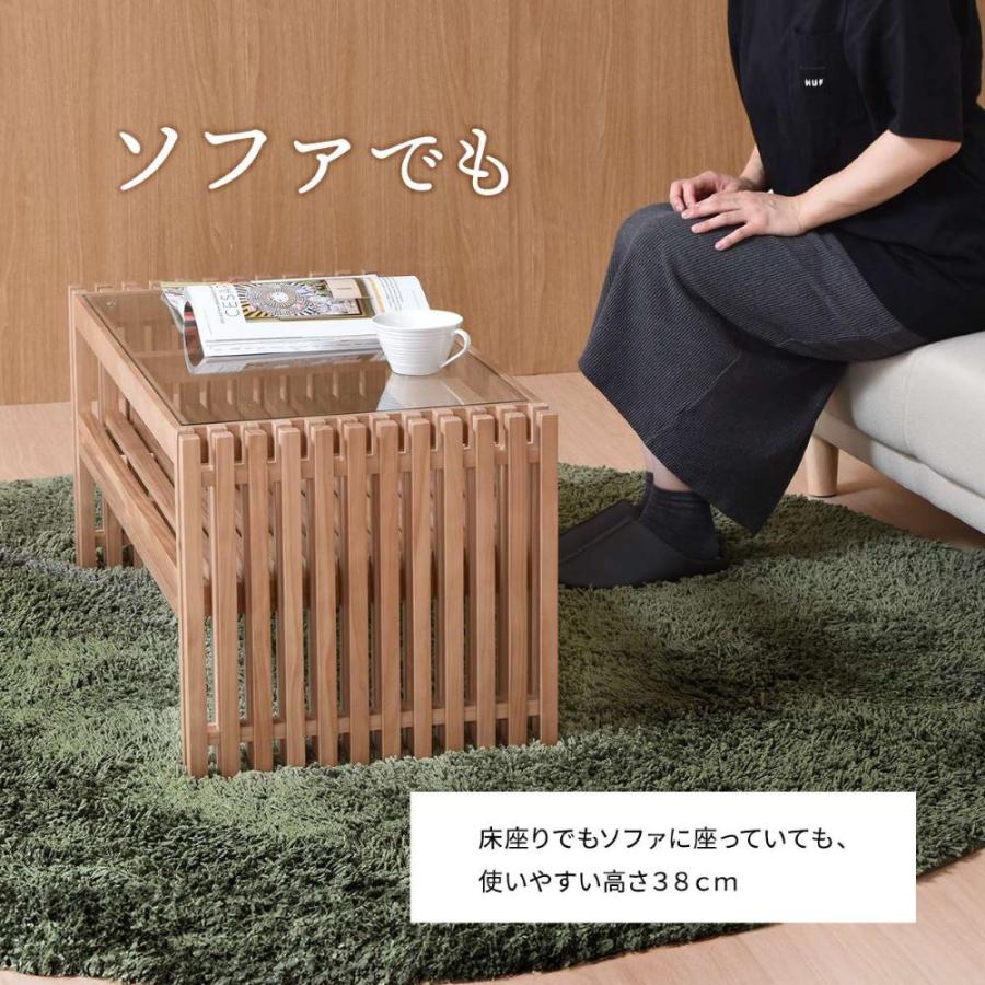 フクラ センターテーブル 木目ブラウン 130513【ユーズドユーズ名古屋天白店】 J295 ユーラシアンチークの高級感ある雰囲気と、シャープなフォルムでお部屋