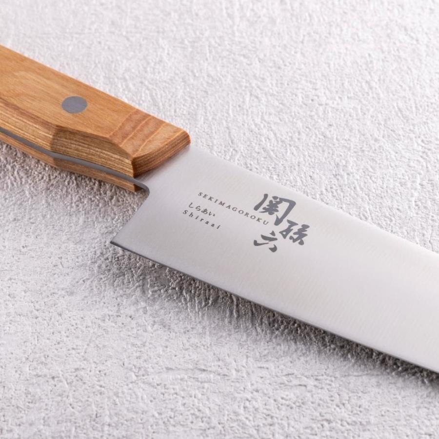 貝印 関孫六 しらあい 牛刀包丁 180mm AB5483 | KAI 包丁 ナイフ 三徳