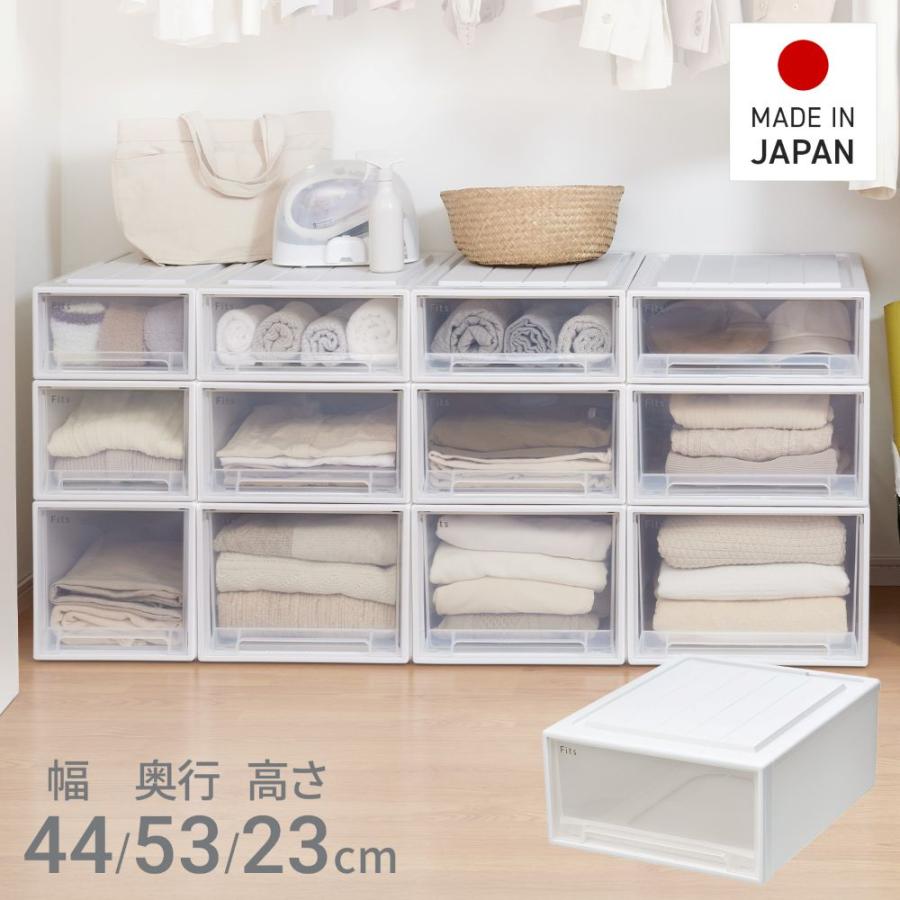 通販限定 2個セット 】天馬 収納ボックス フィッツケース クローゼット