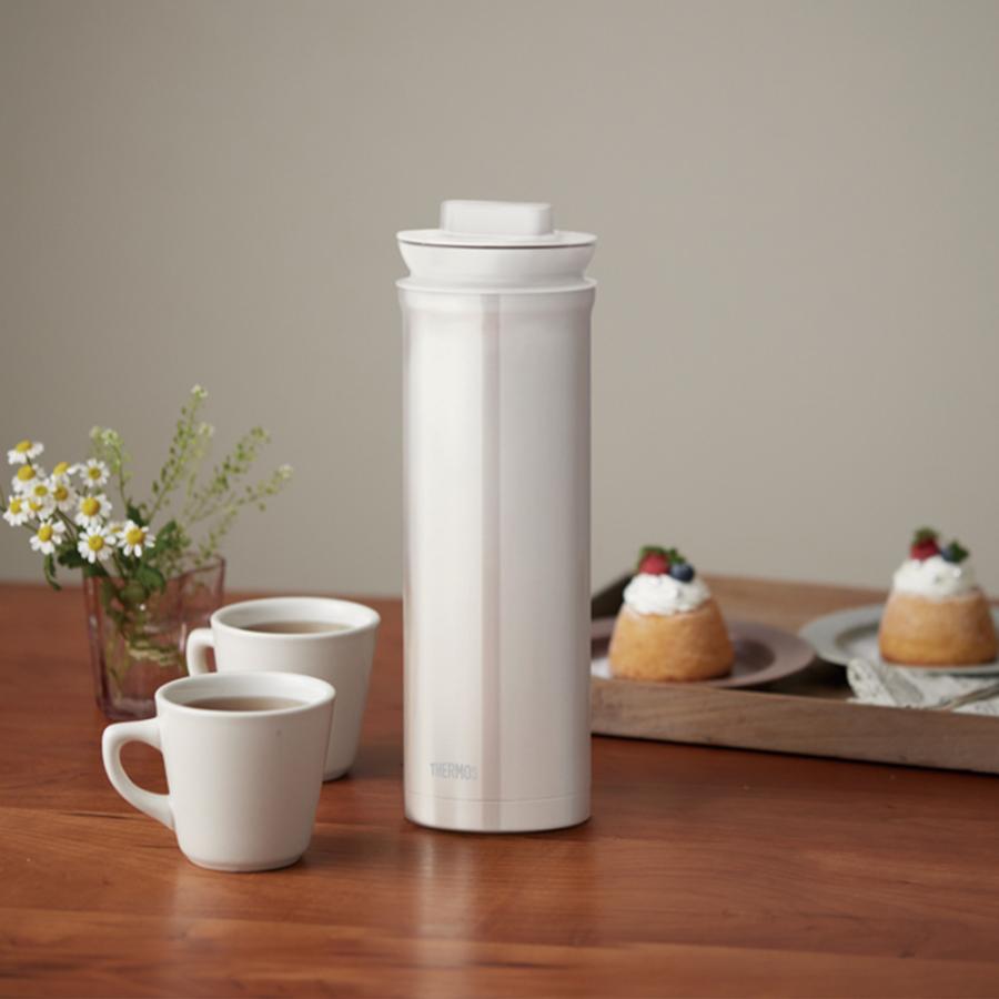 サーモス ステンレスポット 保温 保冷 1L 広口 TTD-1000 | THERMOS