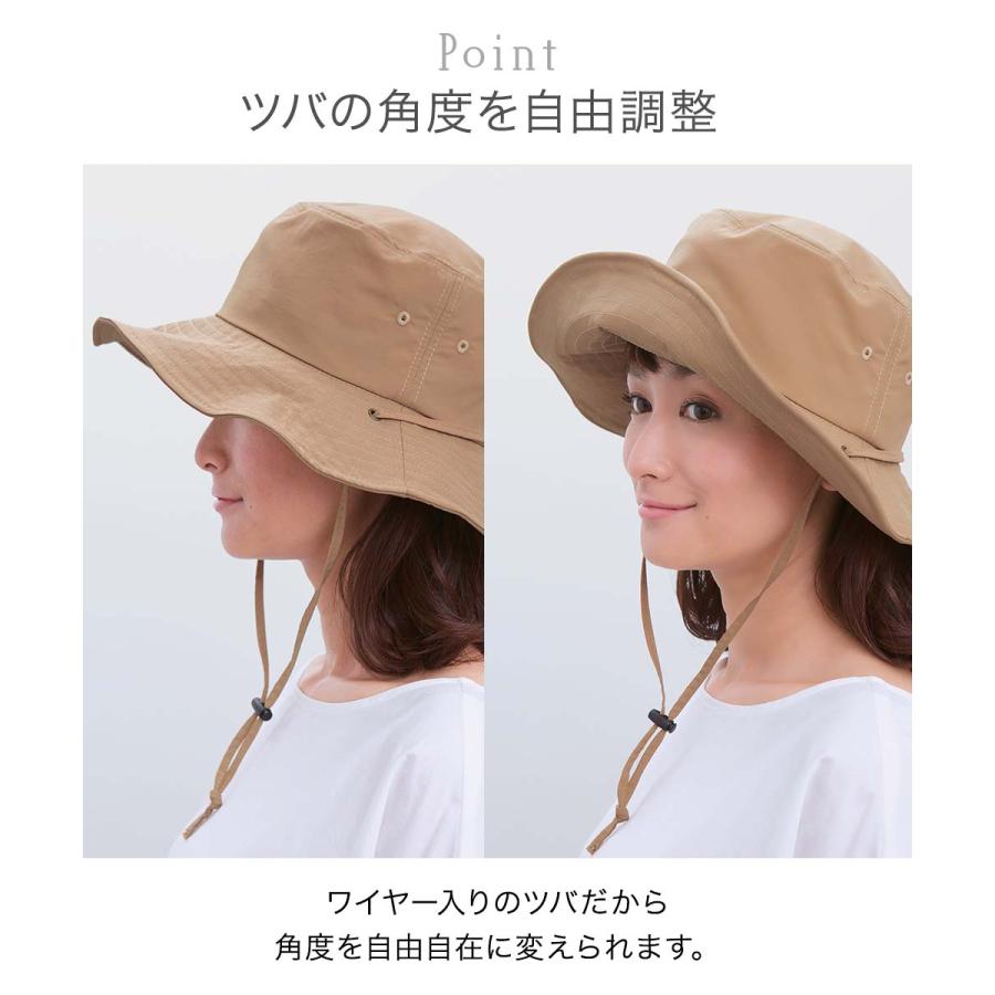 コジット とびにくい 洗える サファリハット 56~58cm 対応 | ハット