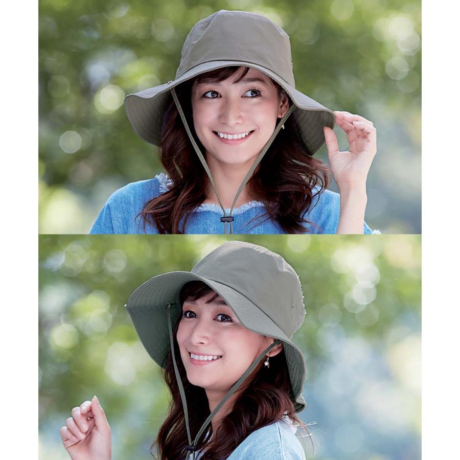 コジット とびにくい 洗える サファリハット 56~58cm 対応 | ハット