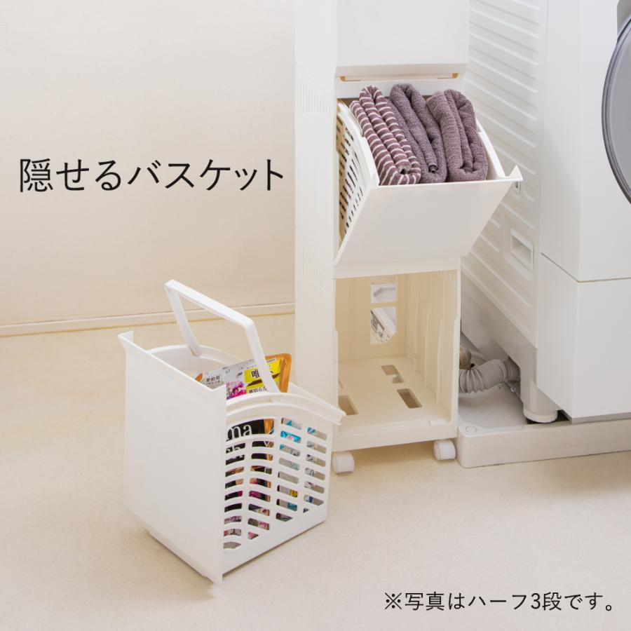 ランドリーボックス 2段 Clevan Half 日本製 平和工業 | ランドリー