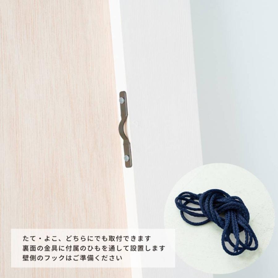 幅広枠 ウォールミラー 54cm×130cm NK-36 天然木 鏡 壁掛 組立不要