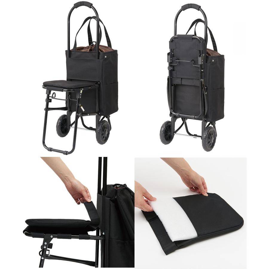 コ・コロ 椅子付カート トート ブレイク 保冷 22L cocoro レップ