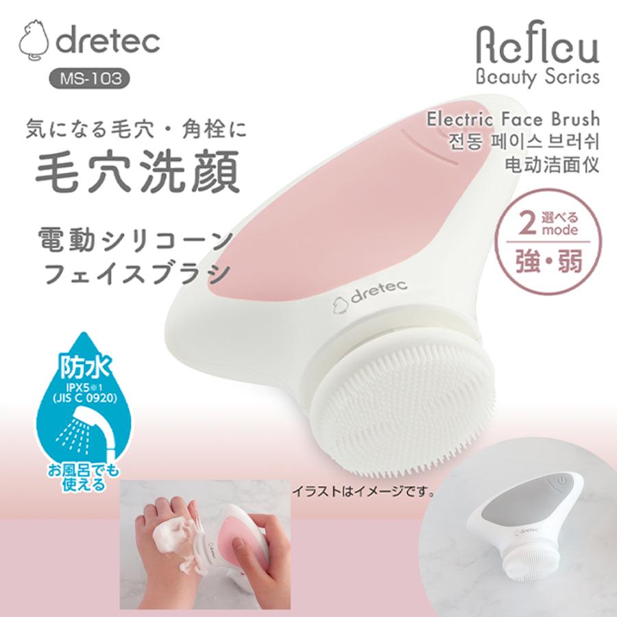 アウトレット ドリテック 電動シリコーン フェイスブラシ グレー