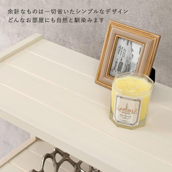 HAGiHARA（萩原） オープンシェルフ ディスプレイラック 木製 収納棚 3