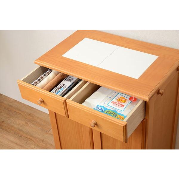 【展示品・新品・送料無料】天然木大容量ダストボックス（2分別）ペール２５リットル 楽天市場】【ポイント5倍☆12/25(木)20:00〜23:59】キッチン2分別