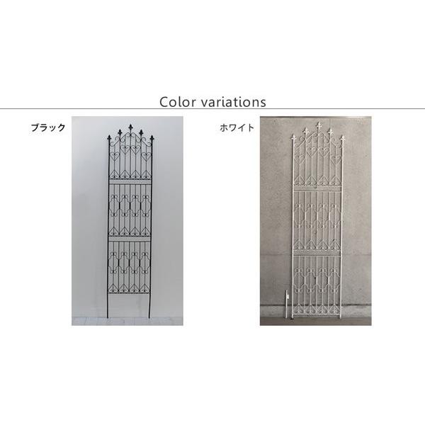 アイアンフェンス 4枚組 ガーデンフェンス 220cm ハイタイプ フェンス ハイ_8