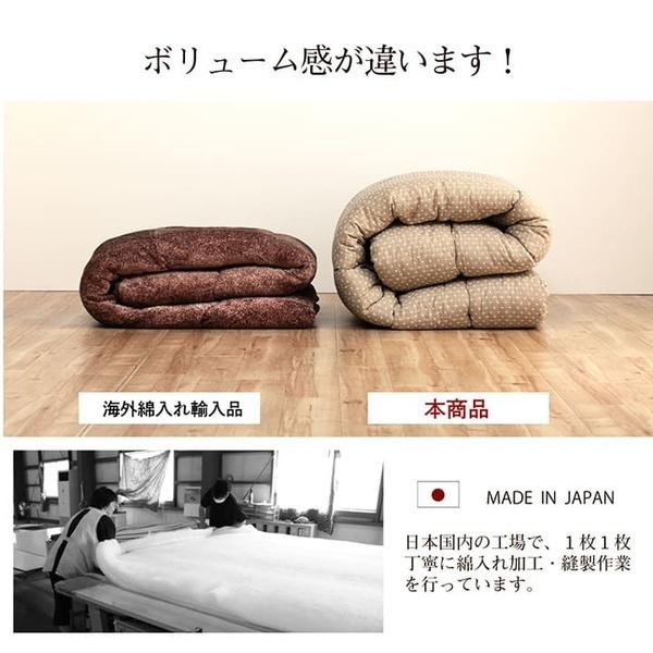 こたつ布団 掛けふとん 正方形 205×205cm 厚掛け シンプル おしゃれ 差し子 和柄 日本製