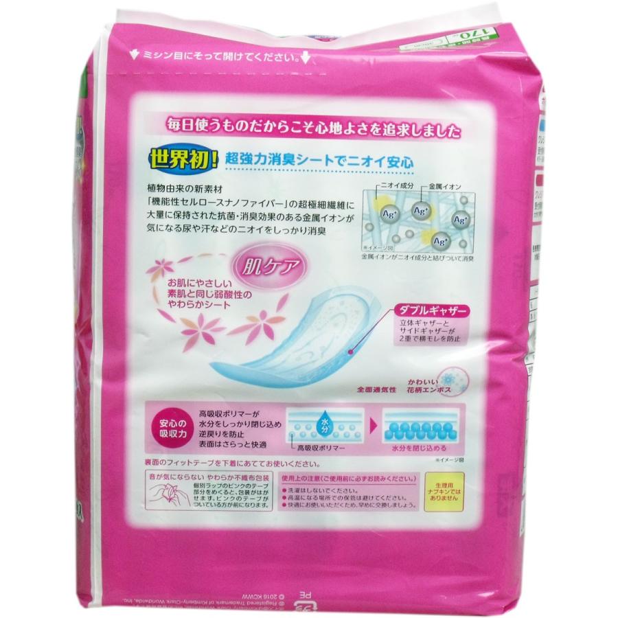 ポイズ 尿取りパッド 尿ケア専用ナプキン 女性用 30cm 170cc 長時間