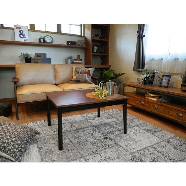 HAGiHARA（萩原） こたつテーブル おしゃれ 長方形 75×60 カジュアル