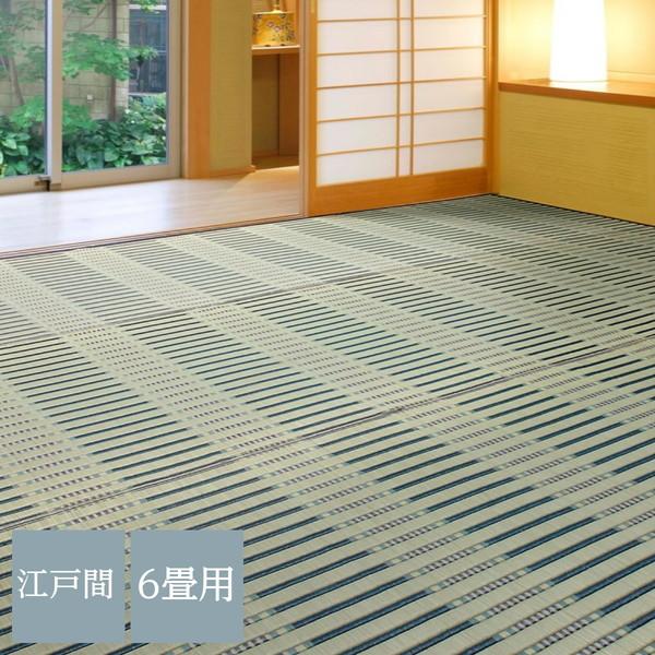 畳の上敷き 花ござ 江戸間 6畳 261 352cm 畳の上に敷くもの い草 100 おしゃれ モダン 津弥 掛川織 1008 8123x4 カナエミナ 通販 Yahoo ショッピング