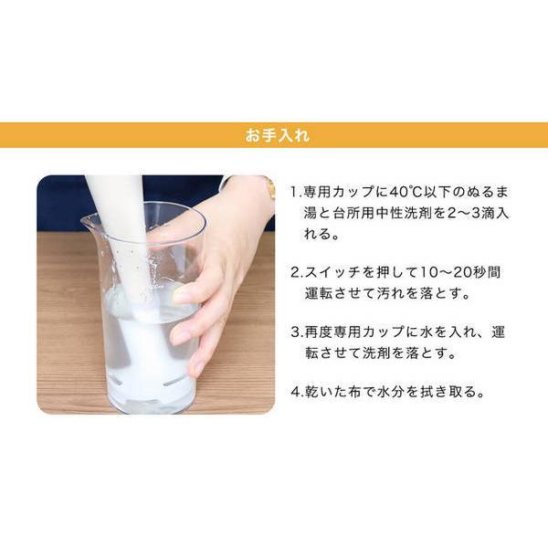 ドリテック ハンドブレンダー スムージーミキサー 離乳食作り つぶす