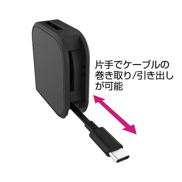 USB充電ケーブル 同期ケーブル 巻き取り式 コンパクト 片引き USB充電ケーブル 同期ケーブル 巻き取り式 コンパクト 片引き
