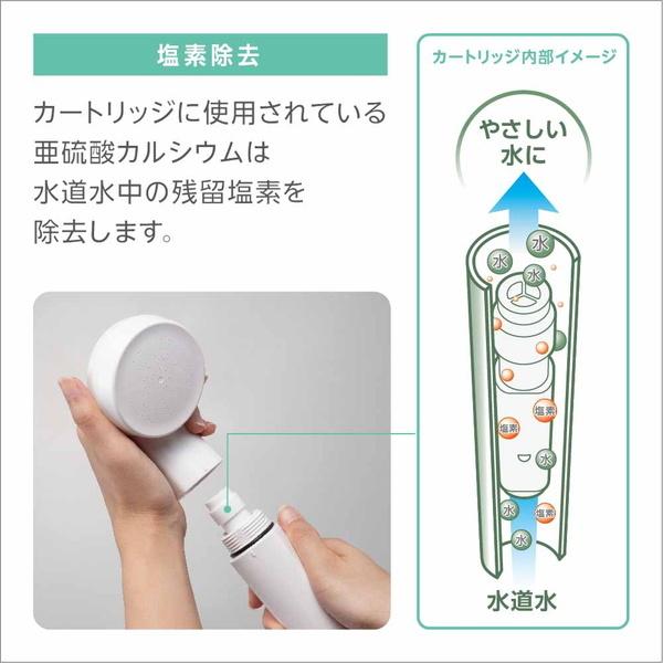 浄水シャワーヘッド 塩素除去 ホース付きセット ウルトラファイン