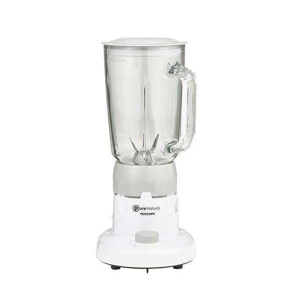 ミキサー 氷対応 洗いやすい ガラス容器 テスコム 1000ml ジュースミキサー スムージー ブレンダー
