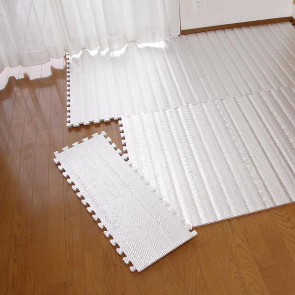 アルミシート ジョイントマット 6枚入 約1畳用 超特厚型 保温 断熱 冷気遮断 床冷え防止 寒さ対策 下敷き Ma カナエミナ 通販 Yahoo ショッピング