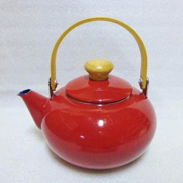 ホーローケトル やかん 2l Ih対応 おしゃれ ケットル ヤカン レッド 赤 雅琺瑯ケトル 安い購入