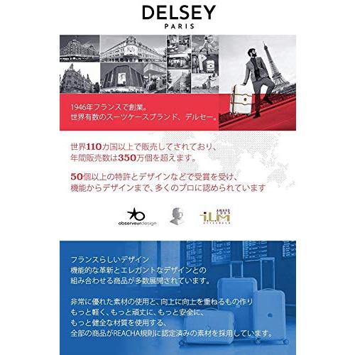 完動品 [デルセー] スーツケース HELIUM AERO ヘリウムエアロ 中型Mサイズ 旅行用ポーチ無料進呈… 【P2822679418】(14778円)