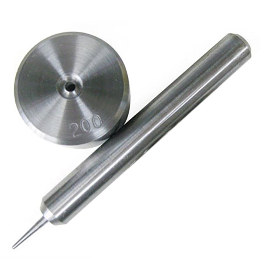 手打ち工具 入門 ハトメ #200 両面 内径3mm 両面ハトメ200用 打棒 打皿 