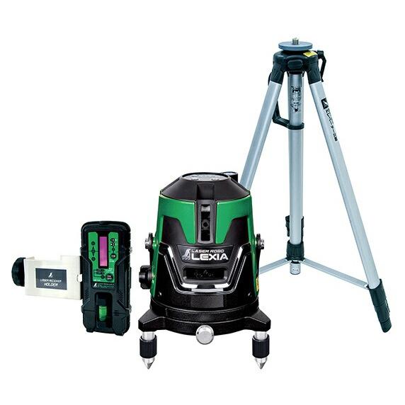 かなた シンワ レーザー墨出し器 70855 レーザーロボ LEXIA 51 受光器・三脚