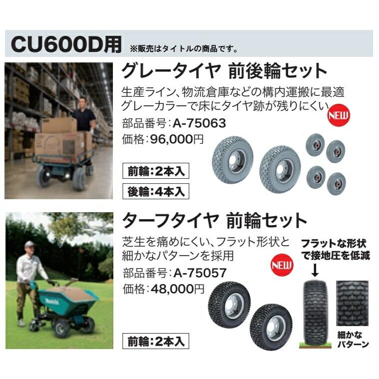 マキタ（makita） ターフタイヤ 前輪セット A-75057 前輪2本入り 充電 