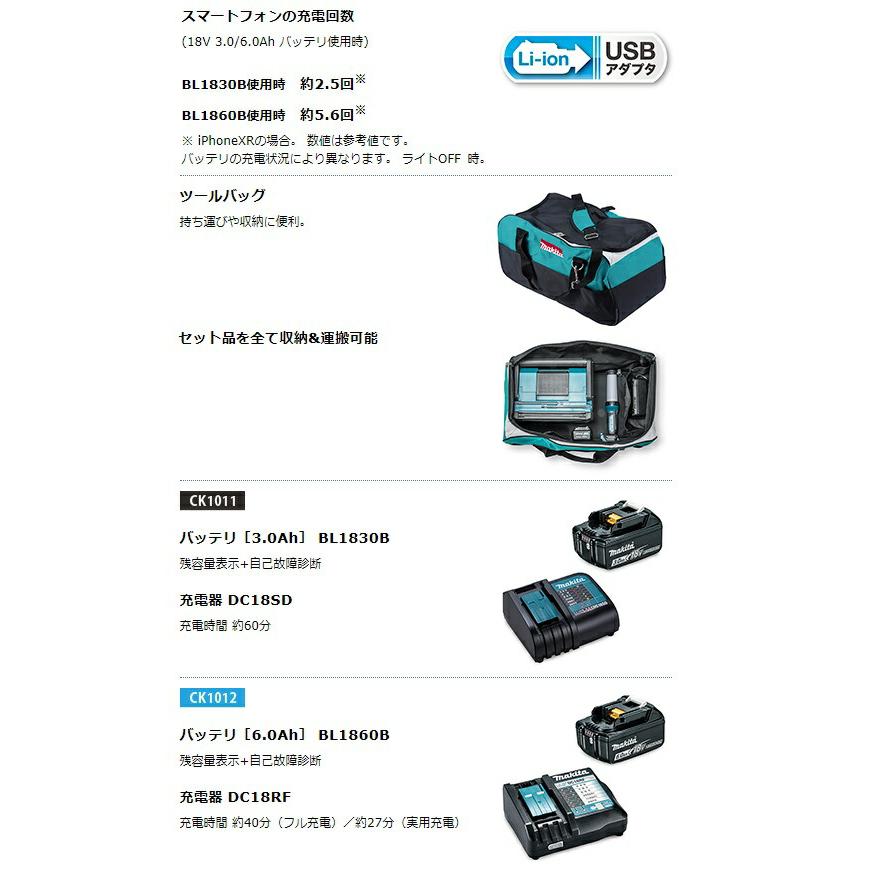マキタ (マキタ) 防災用コンボキット CK1011 充電式ラジオ付テレビ 