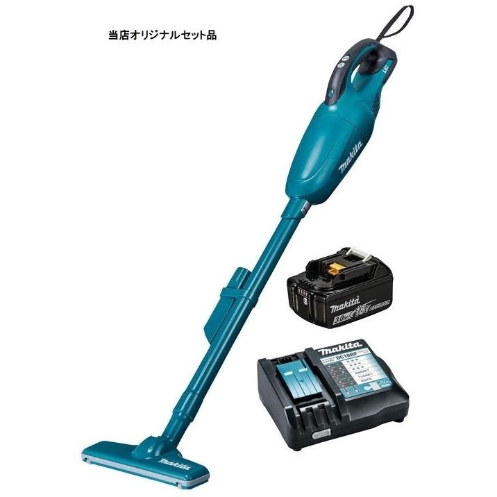 マキタ（makita） 充電式クリーナ CL181FDZ(青)+バッテリBL1830B+充電 