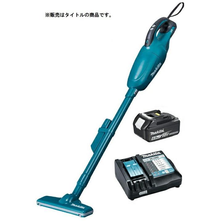 マキタ 充電式クリーナ CL181FDZ(青)+バッテリBL1860B+充電器DC18RF付 カプセル式 18V対応 makita オリジナルセット品 マキタ（makita） 充電式クリーナ CL181FDZ(青)+バッテリBL1860B+充電