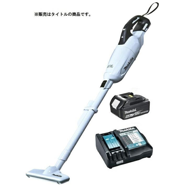 Makita 充電式クリーナーCL280FDZW マキタ（makita） 充電式クリーナ CL280FDZW(白)+バッテリBL1860B+充電