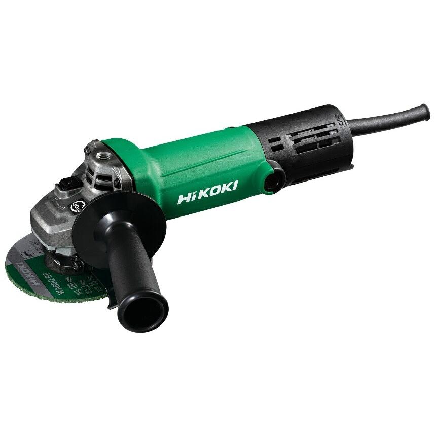 HiKOKI 日立工機 ディスクグラインダ 100V G10SH5 SS HiKOKI（ハイコーキ） 電子ディスクグラインダ G10BP5 100V サイド