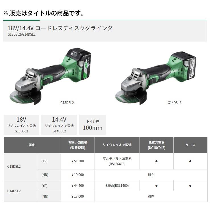 Jobs様専用です。日立工機 14.4V コードレスディスクグラインダ 本体
