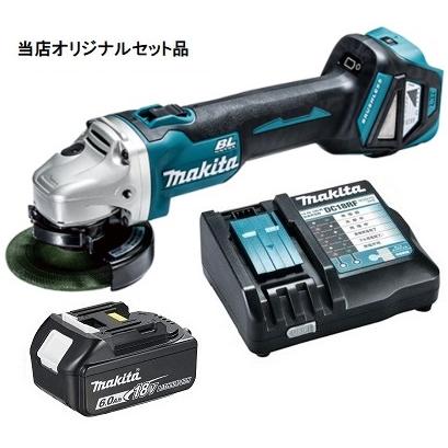 マキタ（makita） 充電式ディスクグラインダ GA412DZ+バッテリBL1860B+ 