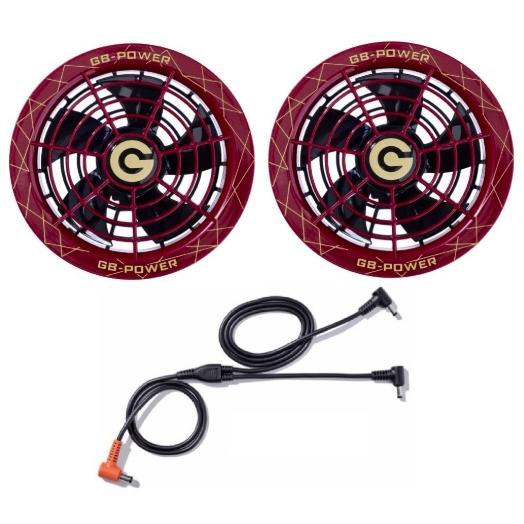 長信ジャパンGB-Power GF1 高出力ファンセット 28V 長信ジャパン GB-POWER 28V バッテリー・ファンセット ファン付
