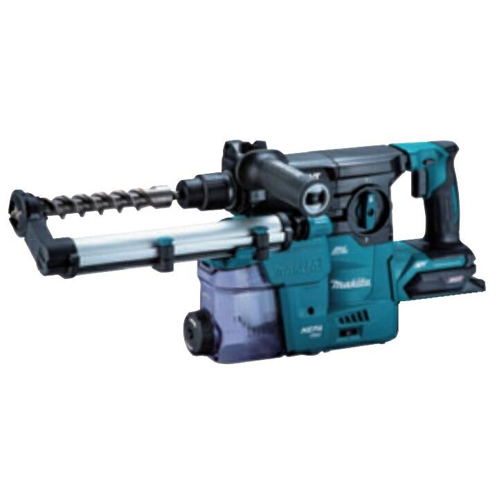 HR008GZKV マキタ 充電式ハンマドリル 30mm 本体のみ・集じんシステ マキタ（makita） 30mm 充電式ハンマドリル HR008GZKV 青 集じん