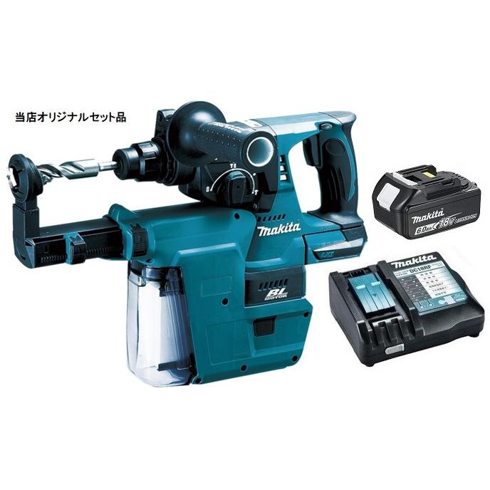 マキタ（makita） 充電式ハンマドリル 青 HR244DZKV+バッテリBL1860B+ 