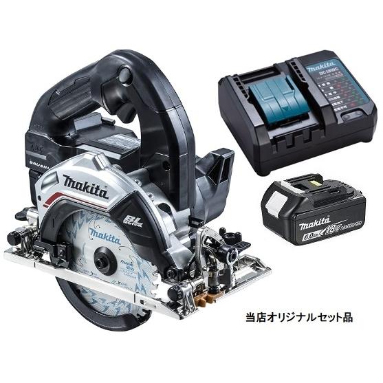 マキタ（makita） 充電式マルノコ 黒 HS474DZB+バッテリBL1860B+充電器 