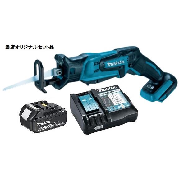 マキタ（makita） 充電式レシプロソー JR184DZ+バッテリBL1860B+充電器 