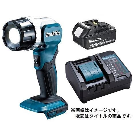 マキタ ML808 LEDフラッシュライト BL1860B付 マキタ（makita） フラッシュライト ML808+バッテリBL1860B+充電器