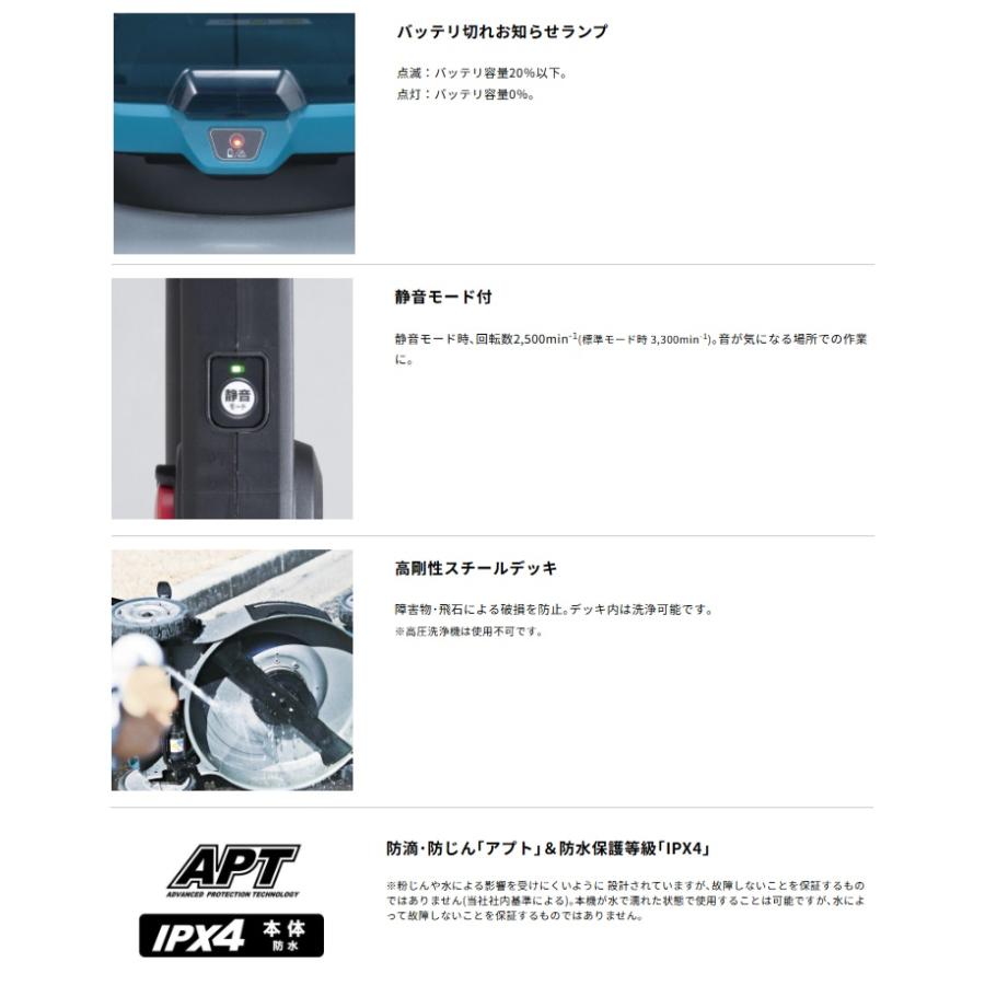 マキタ（makita） 充電式芝刈機 MLM466DZ 本体のみ 刈込幅460mm