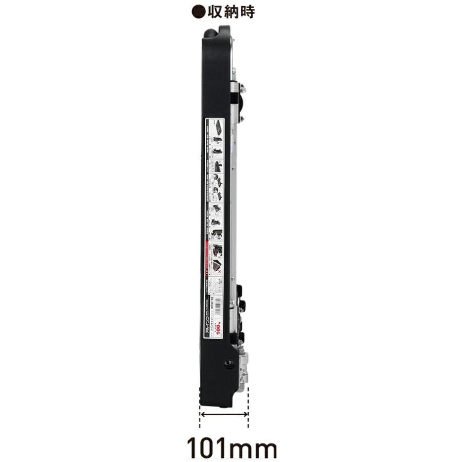 ALINCO（アルインコ） ツインキャリー MTW-100 MTW100 台車 収納寸法802×519×101 最大積載質量100kg ...