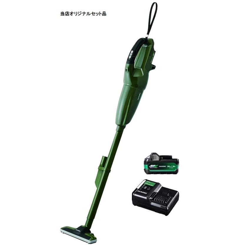 HiKOKI（ハイコーキ） コードレスクリーナ フォレストグリーン R36DB 
