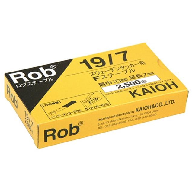 ラピッド Rapid製 ロブステープル 19/7 スウェーデンタッカー用