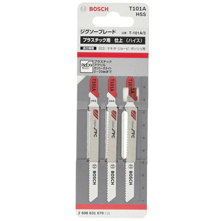 BOSCH（ボッシュ） ジグソーブレード T-101A/3 入数3本 山数13