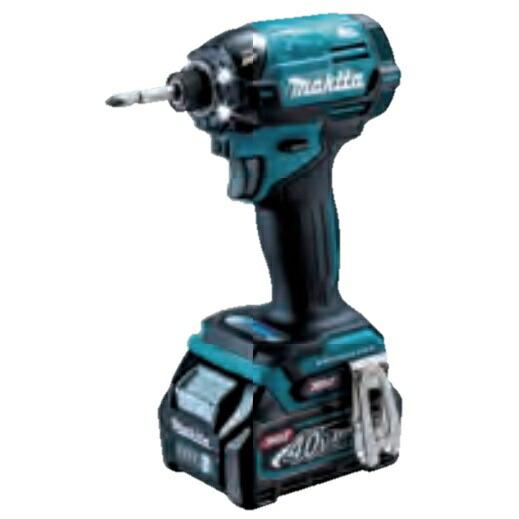 マキタ（makita） 充電式インパクトドライバ TD002GRDX 青 バッテリ