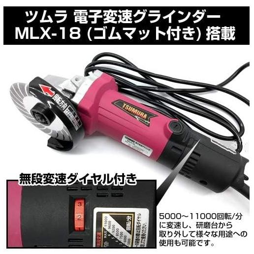 津村鋼業 TK-501型 ツムラのチップソー研磨機 ケン研くんプロ 電子変速グラインダー付 077329 ♪ : カナジン ヤフー店 - 通販 ...