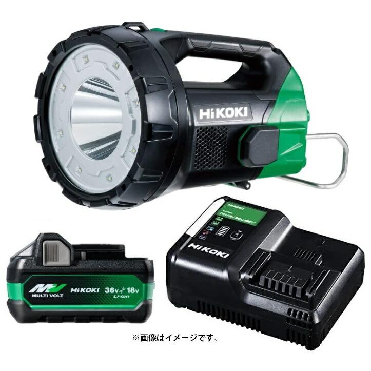HiKOKI コードレスサーチライト UB18DA(NN)+バッテリBSL36A18X+